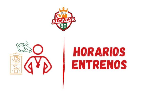 Horarios entrenos temporada