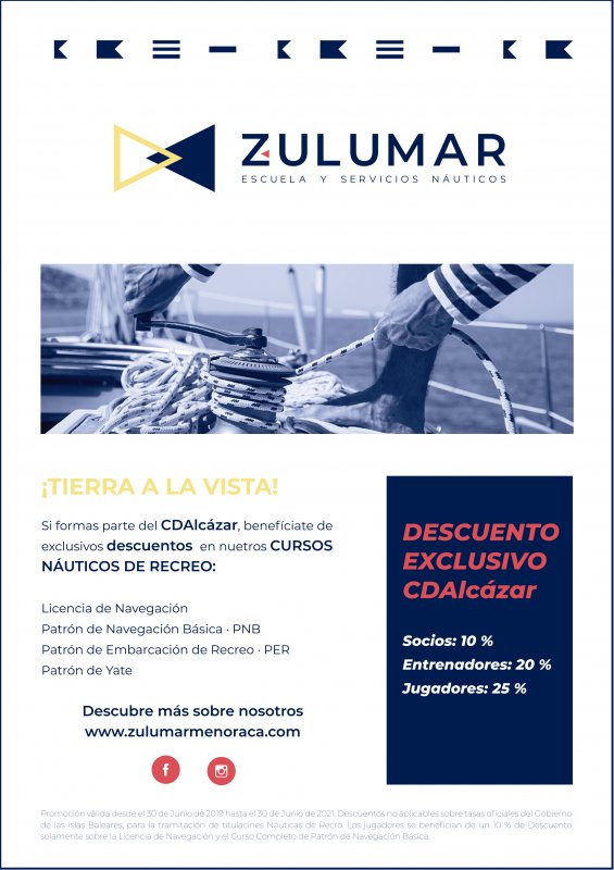 ZULUMAR, NUEVO SPONSOR DEL CLUB