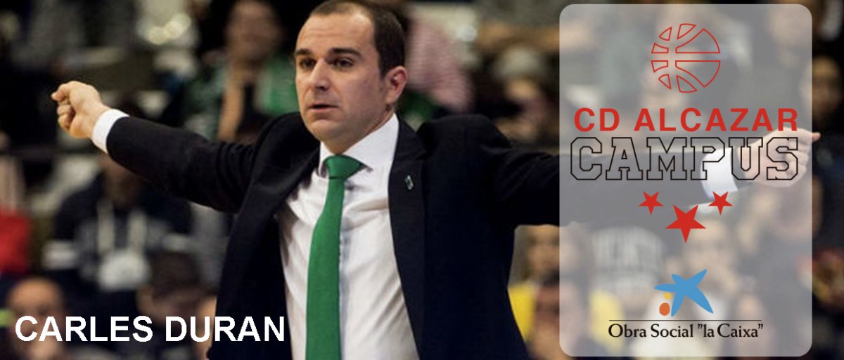 CARLES DURAN, ENTRENADOR DEL DIVINA JOVENTUT EN EL CAMPUS